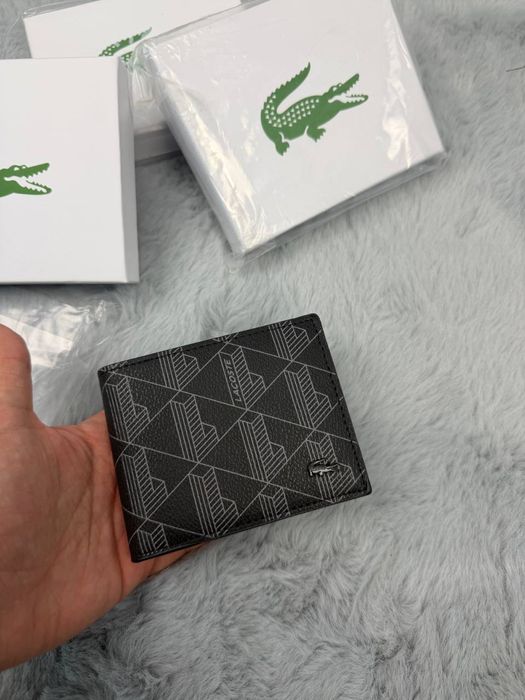 Гаманець Lacoste лакост кошельок кошелек візитниця на подарок
