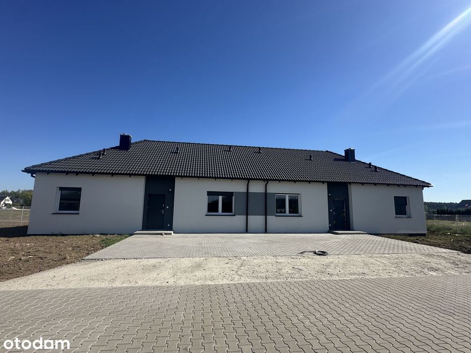 Dom parterowy ogród + cała droga kostka