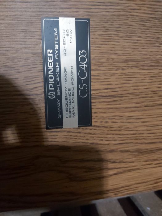 Pioneer cs-g403 głośniki kolumny