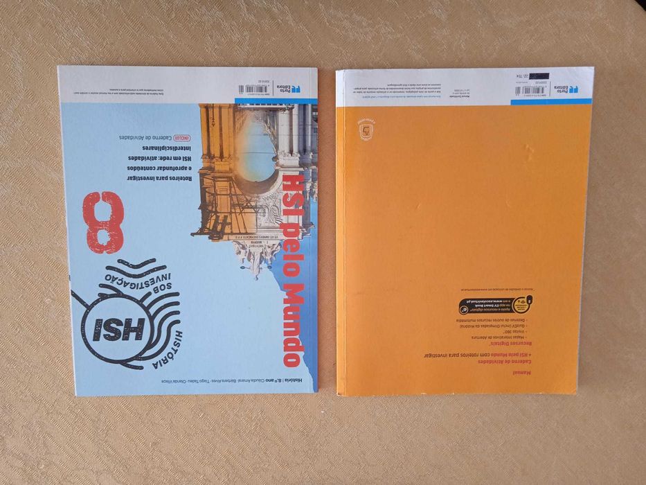 HSI: História Sob Investigação - 8.º Ano (como novos)