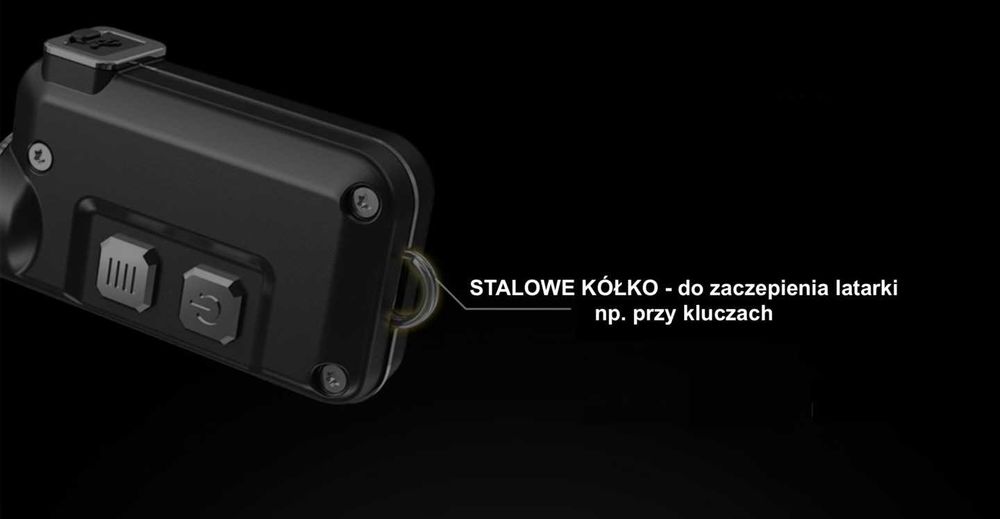 Latarka Mikro Najmniejsza Mini Akumulatorowa Led Usb