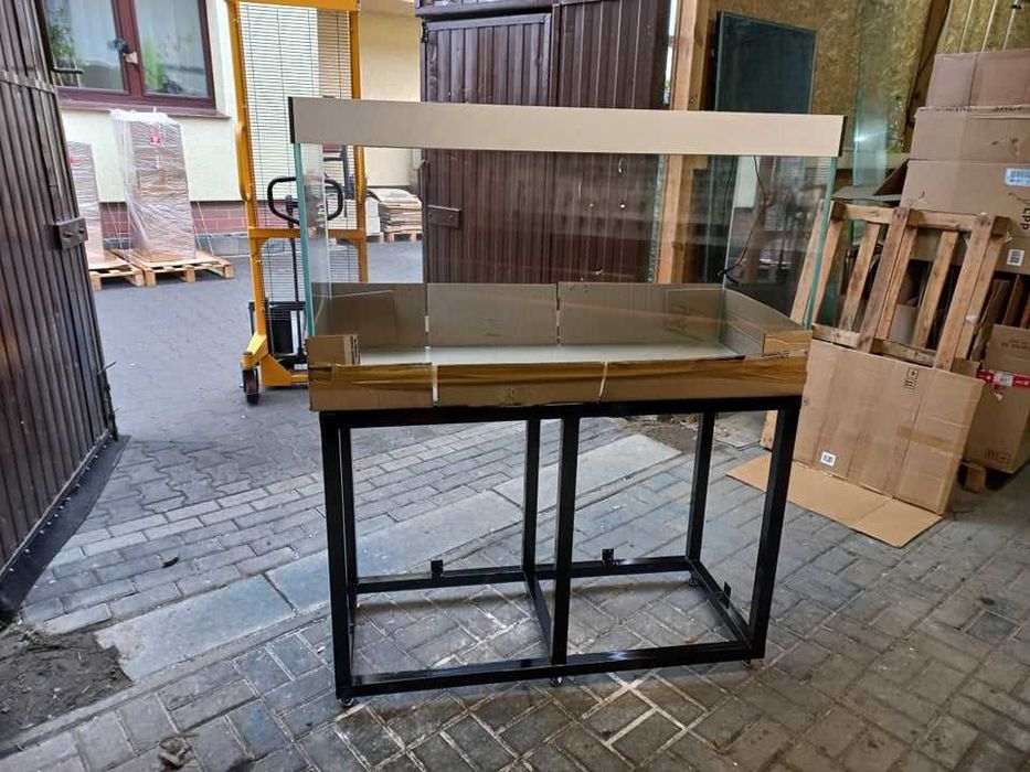 Akwarium proste 150x50x50 - 375 litrów OPTIWHITE