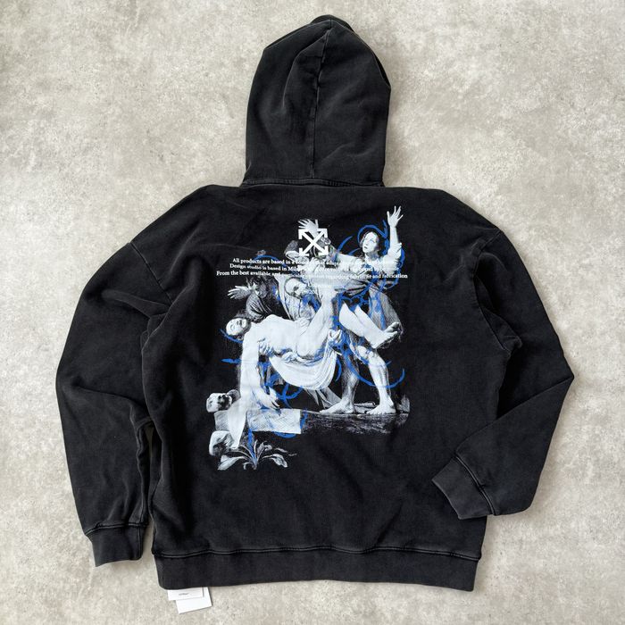 Худі кофта чоловіча Off-White Caravaggio Meus Collection