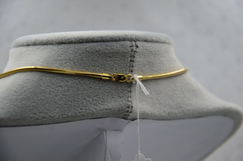 Żmijka Złoty łańcuszek linka Żmijka okrągła 2mm 50 cm 9.09g