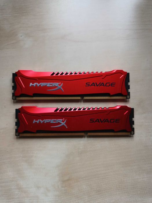 Pamięć RAM HyperX Savage, DDR3, 8 GB, 1600MHz, CL9 (HX316C9SRK2/8)