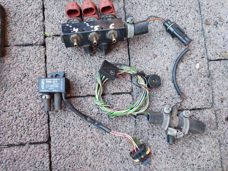 Instalacja LPG 6 Cylindrów STAG 300-6 Wtryski Valtek Reduktor KME RED1