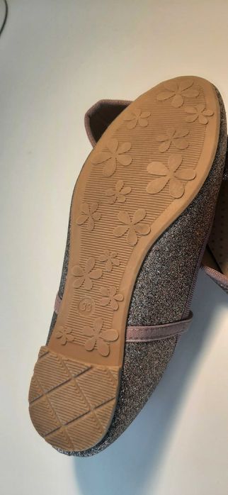 Brokatowe pantofelki dla księżniczki roz. 33