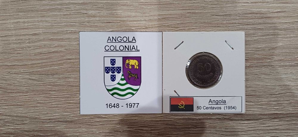 Angola - 50 Centavos - 1954