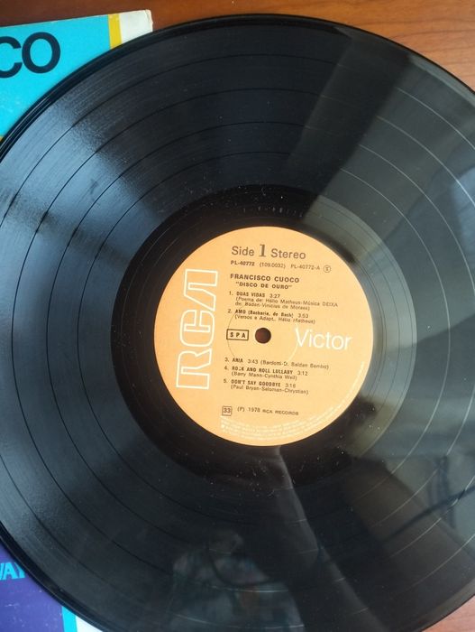 Disco de vinil LP Francisco Cuoco