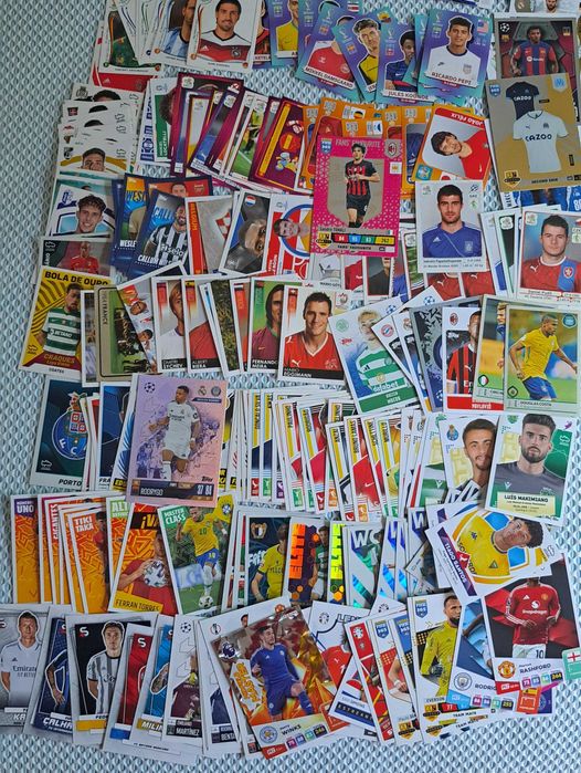 229 Cromos e Cards - Sem repetidos - Diversas Coleções de Futebol