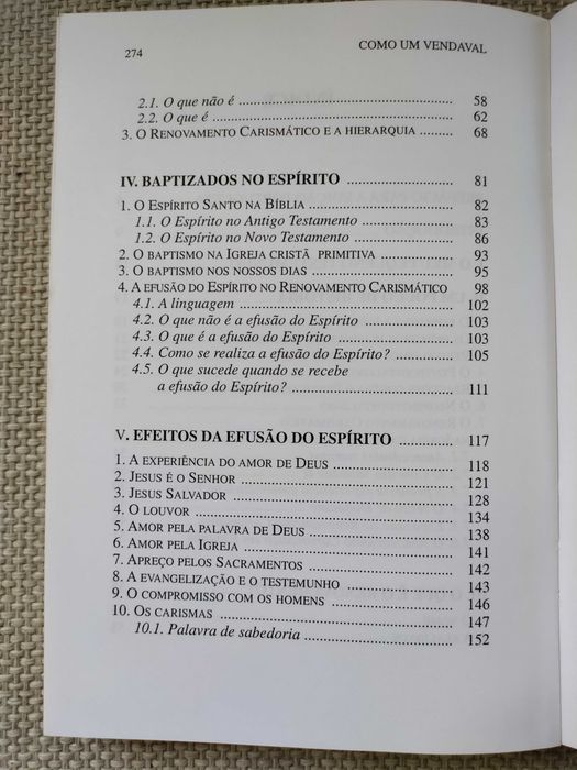 Como um Vendaval… O Renovamento Carismático (Vicente Borragán Mata)