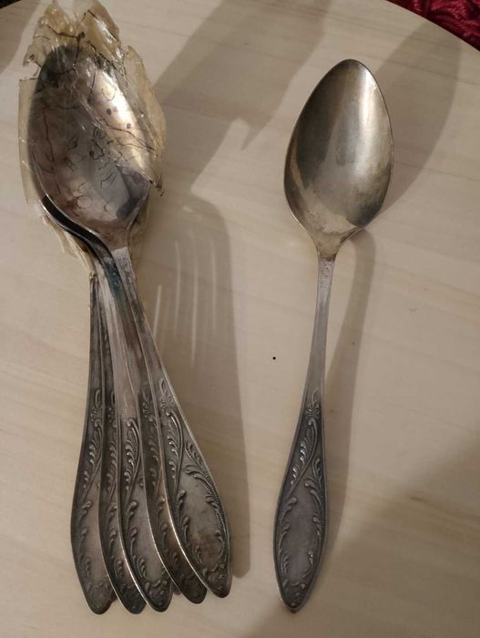 Набор Троянда -мельхиор