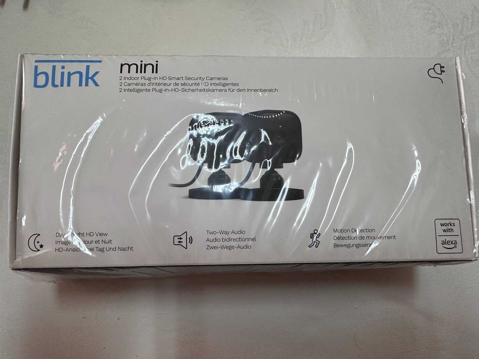 Câmara Blink Mini x2 como novas