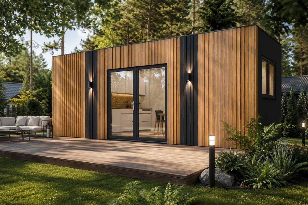 Kontener Mieszkalny Pawilon Letniskowy Domek Tiny House 7x3 - OD RĘKI