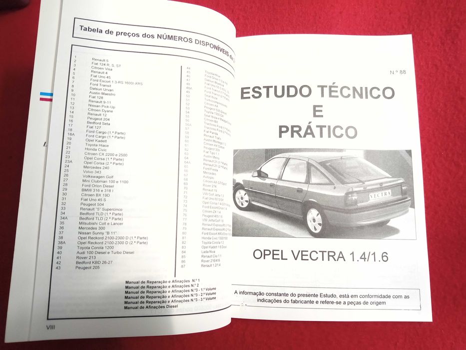 RTA: Opel Vectra A 1.4i/1.6i