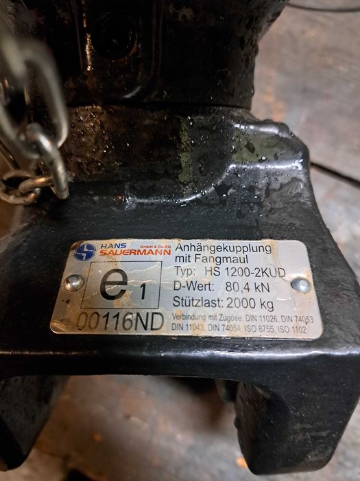 Zaczep transportowy manualny New Holland oryginał