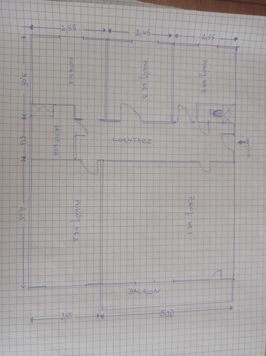 Sprzedam mieszkanie 72,1 m kw. w Augustowie