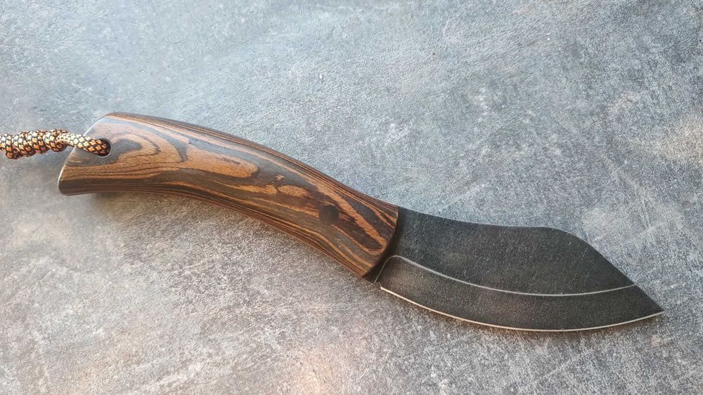 Nóż ZZ CUSTOM Knives, Nessmuk, NCV1, Dymonwood