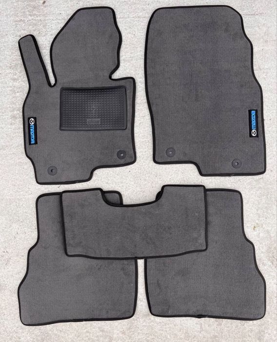 Ворсові коврики в салон НА ВСІ МАРКИ АВТО Прорезинені,Стандрат/Преміум