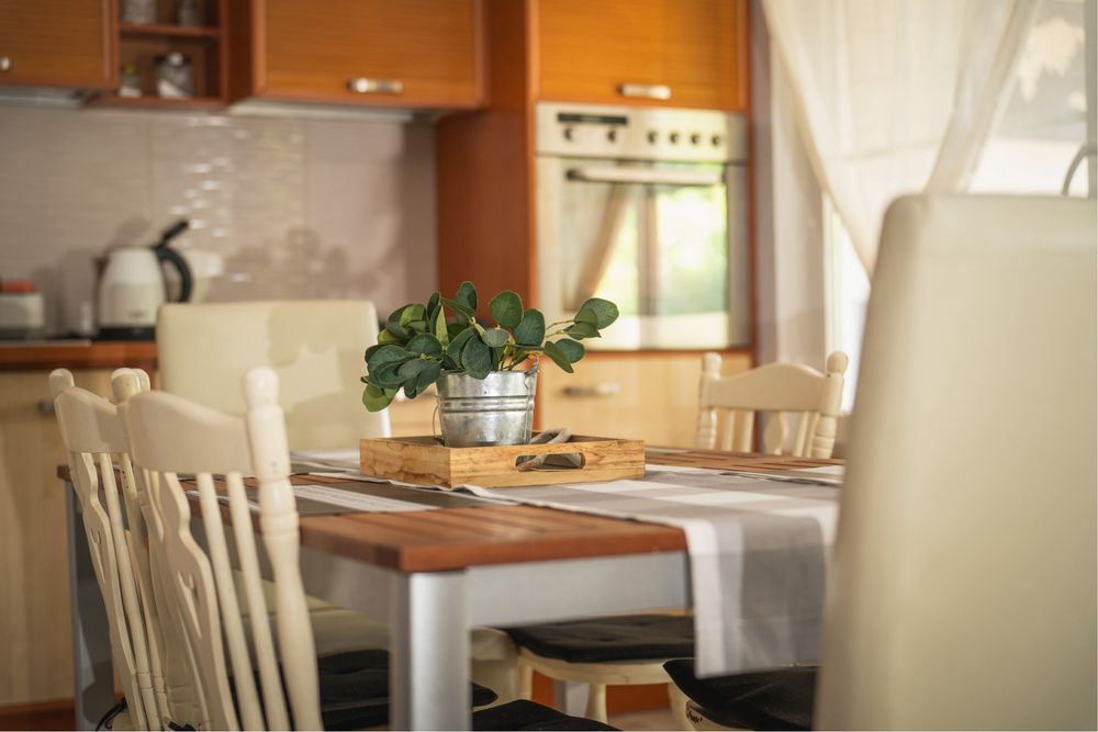 Domek Warmia I Mazury nad jeziorem Symsar, pomost , łódka