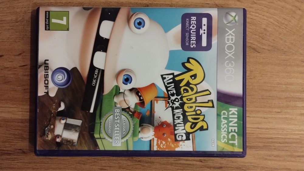 Gry Rabbids Alive&Kicking oraz Kinect Adventures