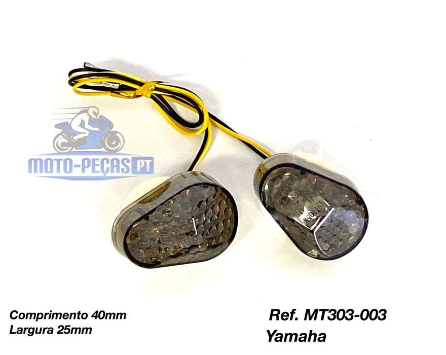 par piscas embutir yamaha r1 / r6 / f06 piscas led
