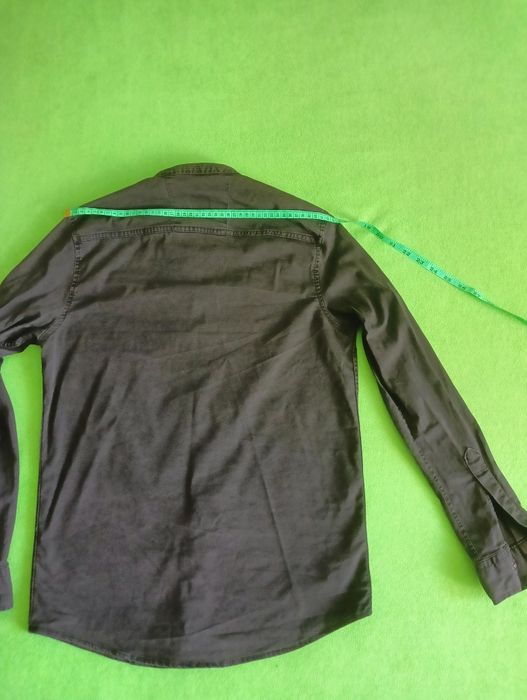 Рубашка сорочка джинсова катонова на хлопця розмір М