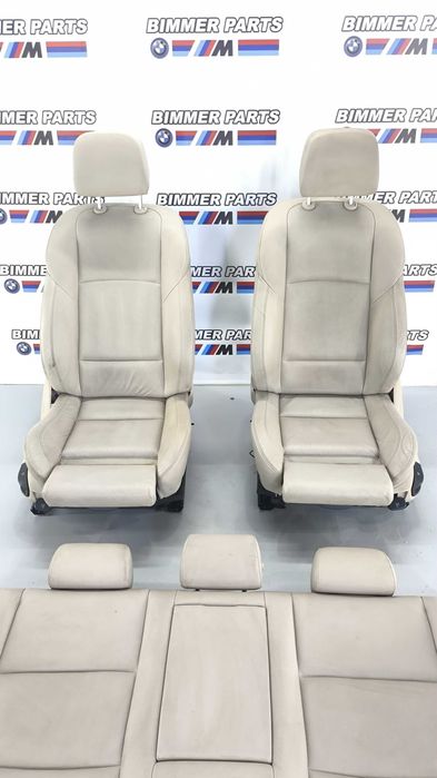 Bancos BMW Serie 5 (F10) Pack M (Couro Bege) Semieléctricos Aquecidos