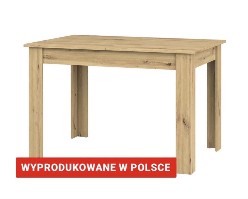 Stół rozkladany 80x120-160