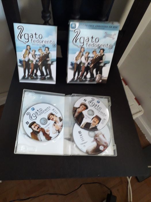 Gato fedorento 3 dvds.