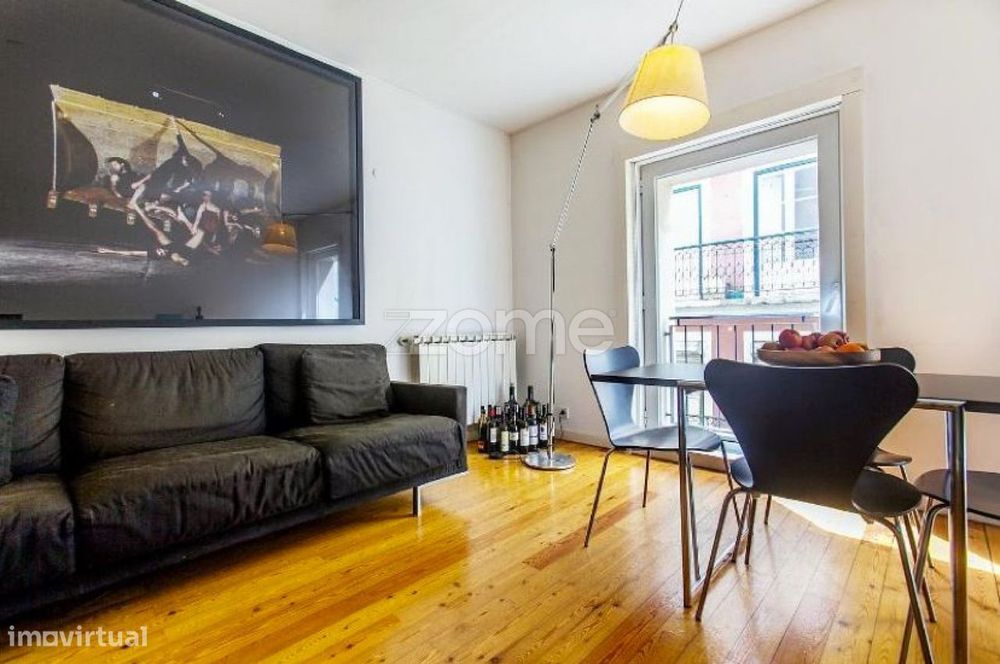 T1 Apartment for Rent in Baixa/Chiado, Lisbon