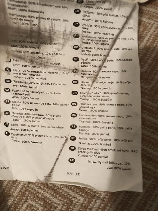 Ковдра натуральна пухова Ікеа