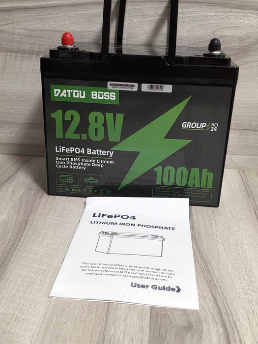 Новые LiFe Po 4 аккумуляторы 12v / 24v 100Ah  Powland