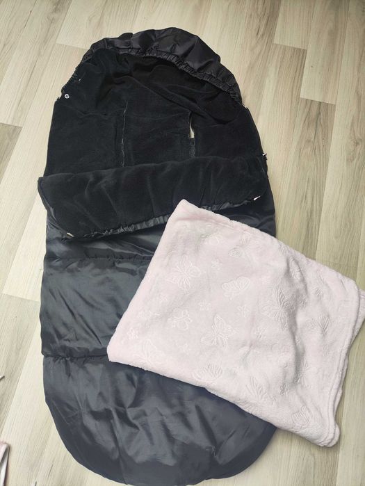 Śpiwór ocieplacz do wózka spacerowego