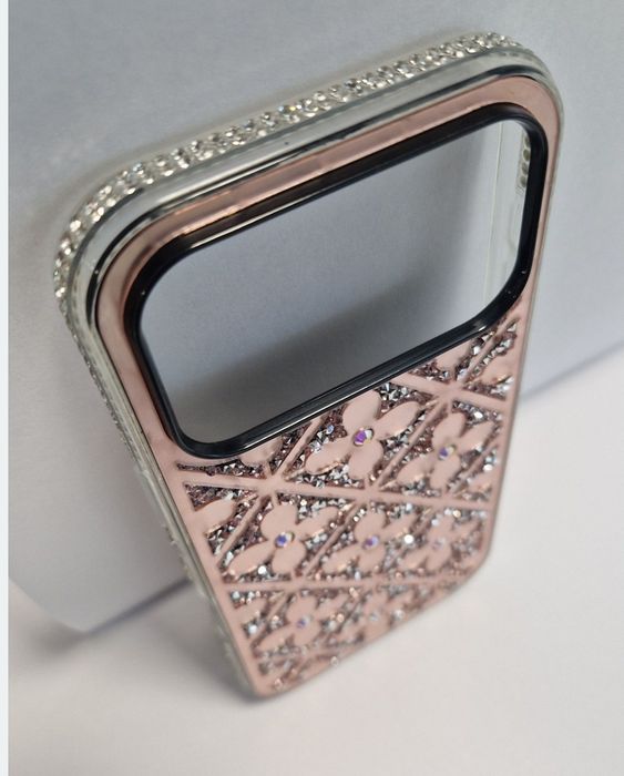 Flower Case do Iphone 17 Pro Max różowy