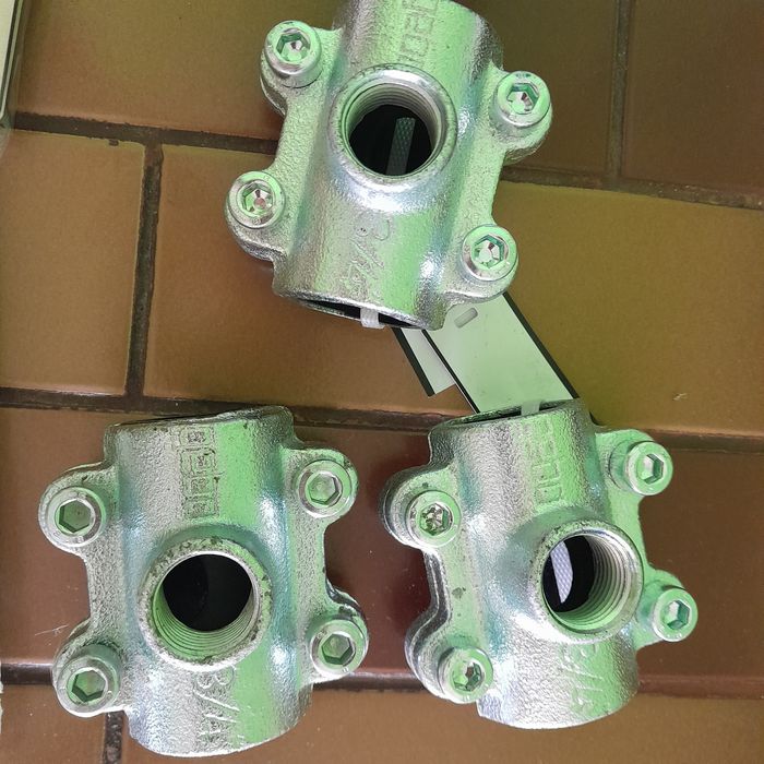 Obejma trójnik Gebo 3/4×1/2