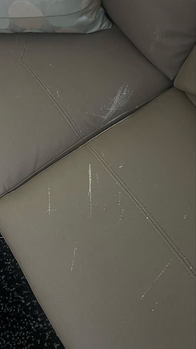 Sofa chaiselong bege escuro