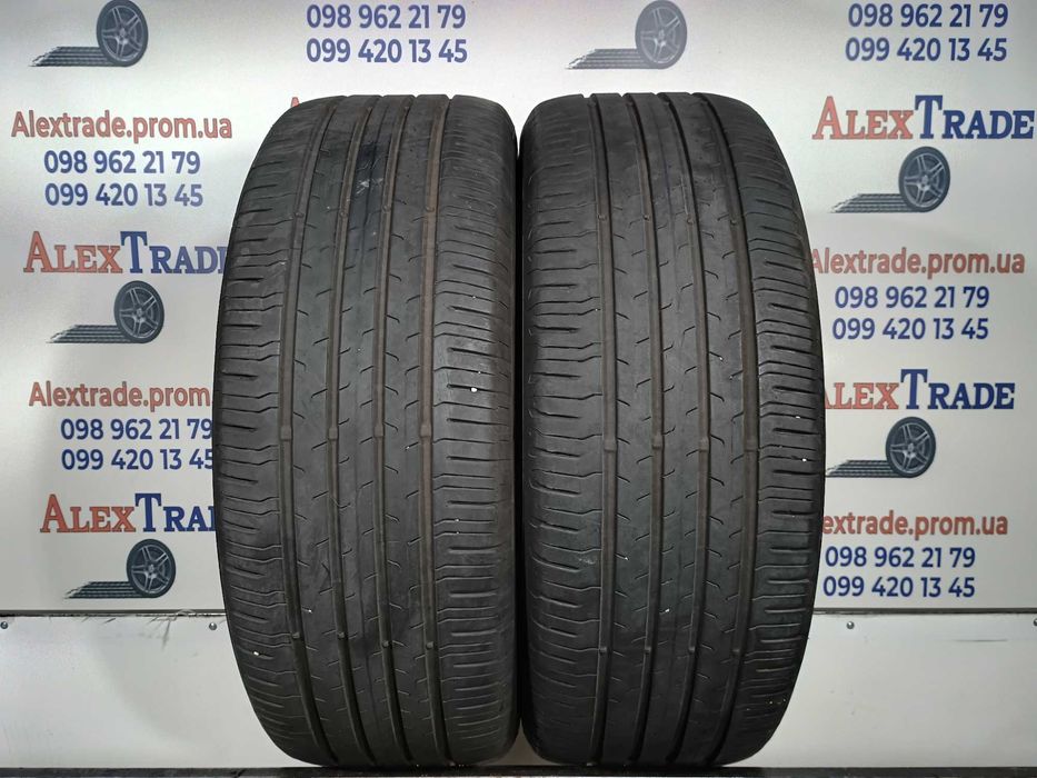 2 шт. 235/55 R18 Continental EcoContact 6 літні шини бу