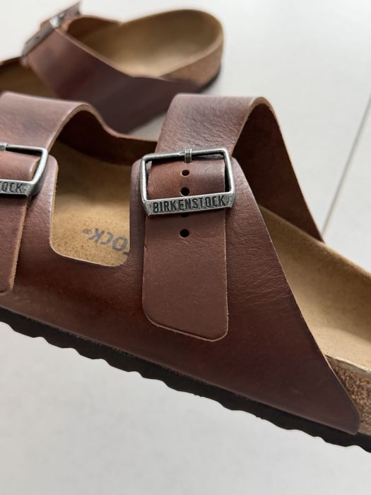 BIRKENSTOCK  шльопанці Arizona birko-flor  коричневий