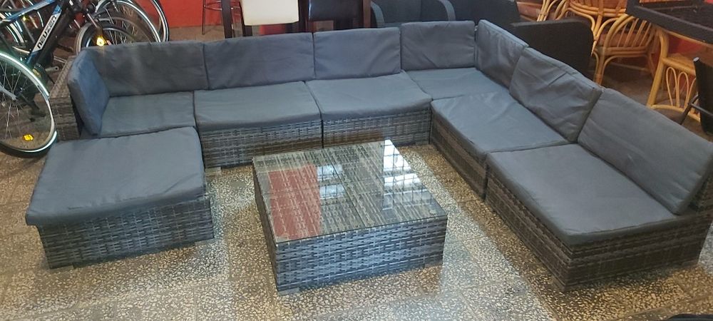 Zestaw ogrodowy aluminiowy tarasowy balkon altanka ogród taras