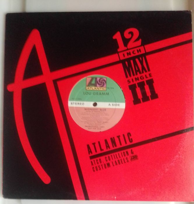 Vinil Maxis - Lou Gramm - Midnight Blue