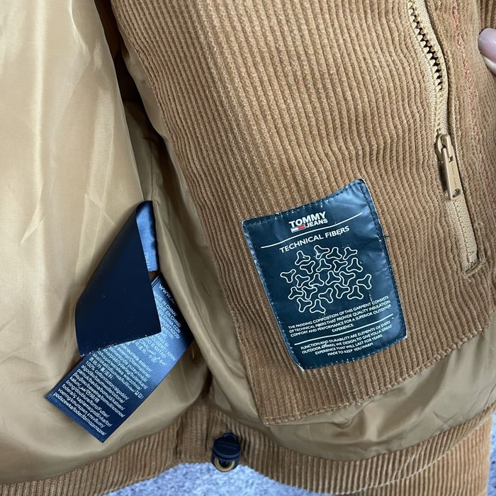 Жіноча вельветова куртка Tommy Jeans | Пуховик Tommy Hilfiger | S-M