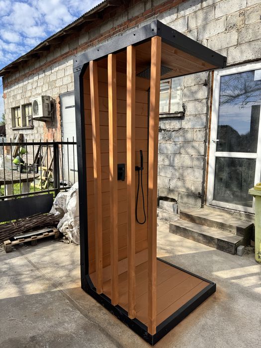 Prysznic ogrodowy prysznic na działke prysznic sauna