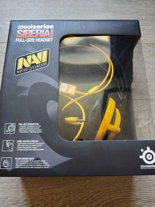 SteelSeries Siberia v2 NaVi Edition (під відновлення / запчастини)
