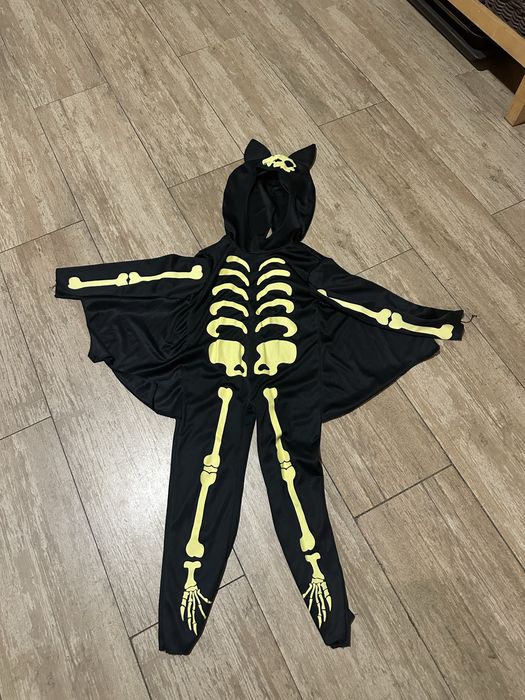 Fato haloween 3-4 anos