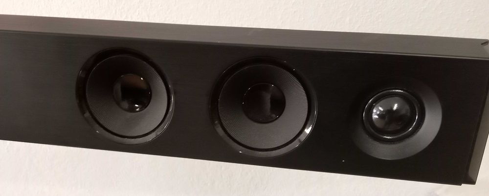 Coluna Barra de som para TV, LG SJ3  300w, com avaria detetada