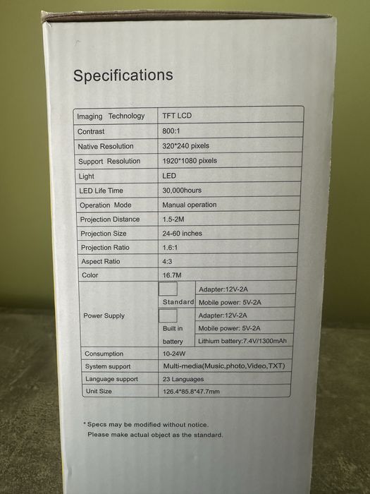 Продам недорого LED-проєктор.