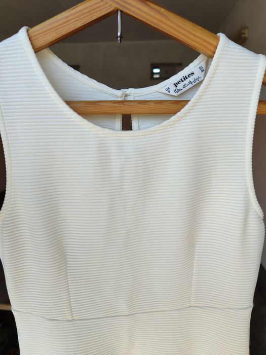 Красивое платье белое