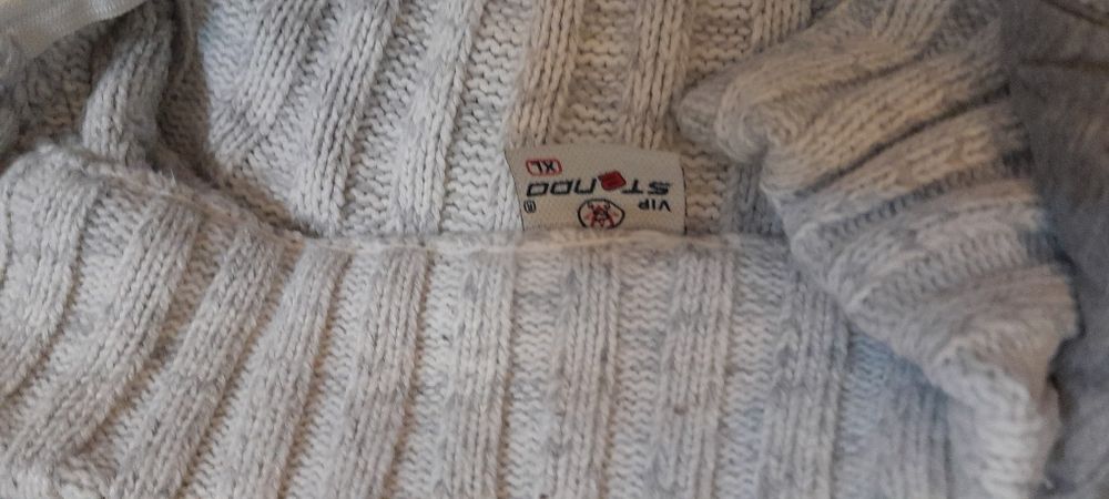 Sweter męski wełniany xl