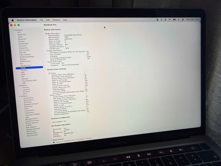 MacBook Pro 13″ 2020 | i5 Quad-Core 2,0 GHz | 32 GB RAM | SSD 1 TB